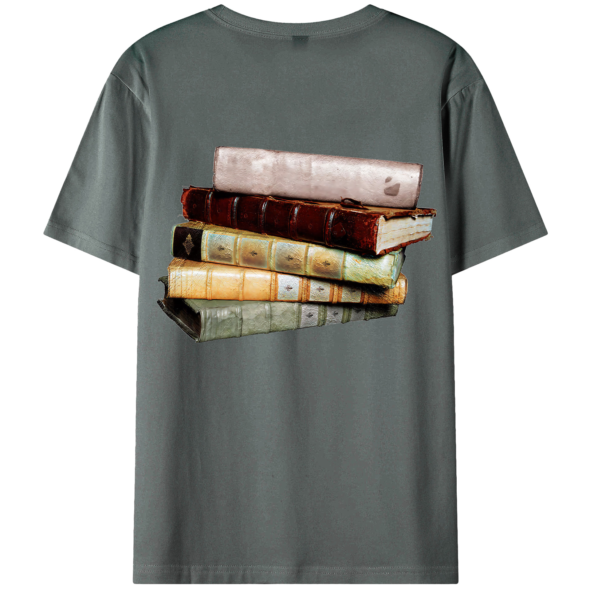 （画像用） Harry Potter ハリー・ポッターシリーズ 綿100％ メンズ半袖Tシャツ（バックプリント） 通気性